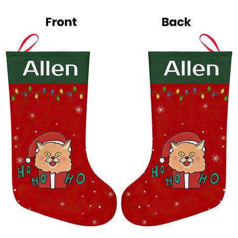 Personalized Christmas Stocking with Name