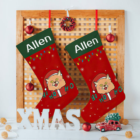 Personalized Christmas Stocking with Name