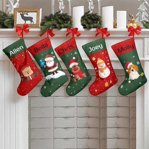 Personalized Christmas Stocking with Name