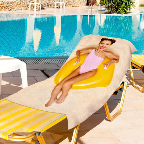 Funny Custom Face Photo Beach Towel with Dream Body for Summer Fun