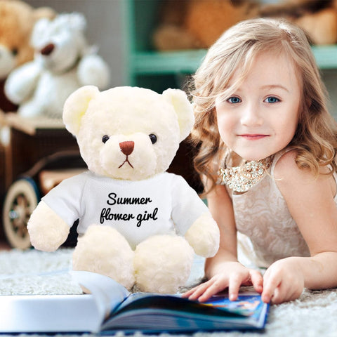 Personalized Teddy Bear Plush Toy with Custom Text for Kids