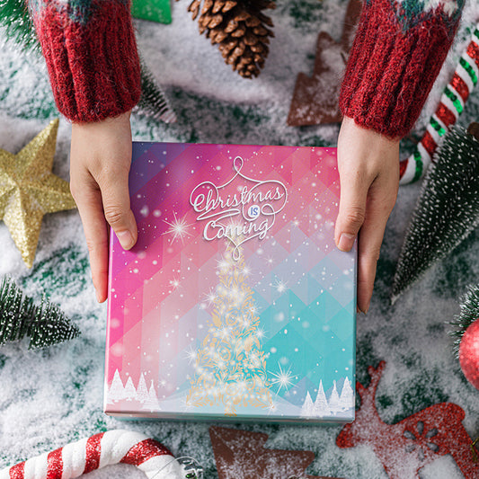 Shining Christmas Tress Gift Box – Festive Holiday Packaging 800