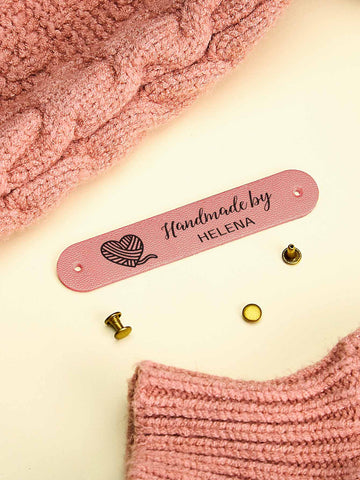 Personalized Knitting & Crochet Clothing Tags (10 PCS)