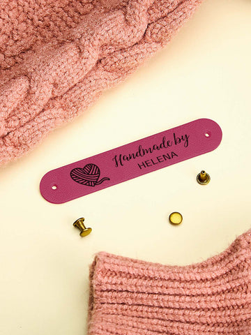 Personalized Knitting & Crochet Clothing Tags (10 PCS)