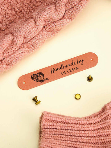 Personalized Knitting & Crochet Clothing Tags (10 PCS)