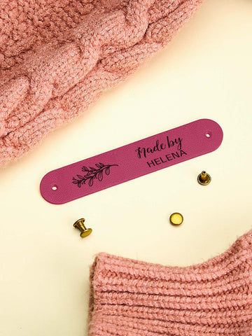 Personalized Knitting & Crochet Clothing Tags (10 PCS)