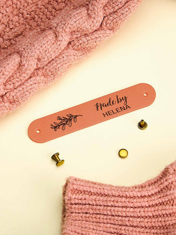 Personalized Knitting & Crochet Clothing Tags (10 PCS)