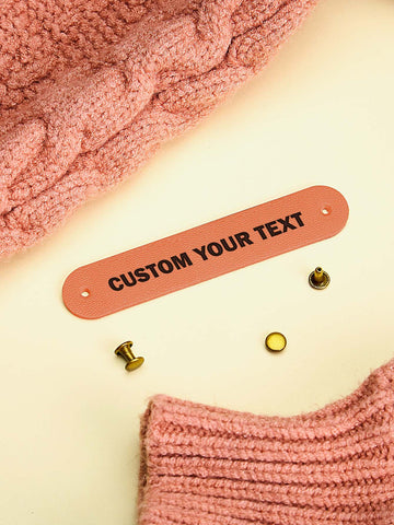 Personalized Knitting & Crochet Clothing Tags (10 PCS)
