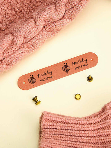Personalized Knitting & Crochet Clothing Tags (10 PCS)