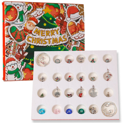Advent Calendar Charm Box 24 Christmas Countdown Calendar Surprise Blind Box