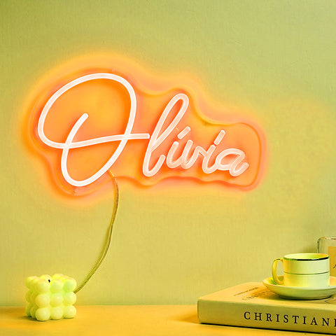 Personalized Neon Name Sign Creative Custom Home Decor Light