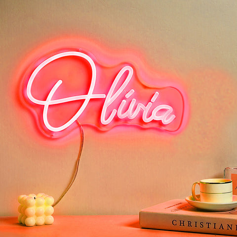 Personalized Neon Name Sign Creative Custom Home Decor Light