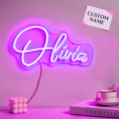 Personalized Neon Name Sign Creative Custom Home Decor Light