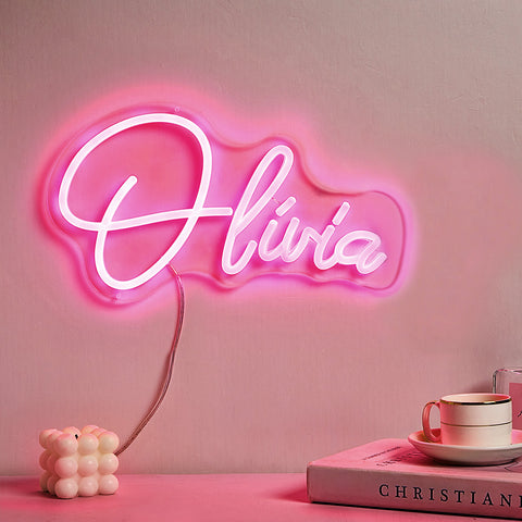 Personalized Neon Name Sign Creative Custom Home Decor Light