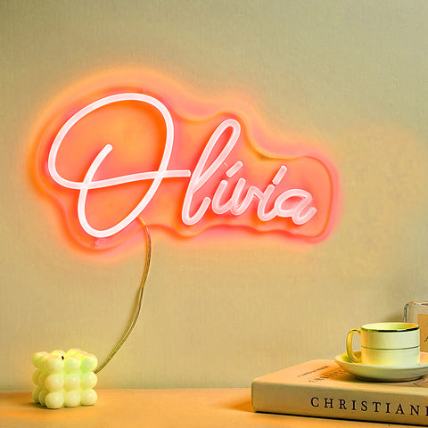 Personalized Neon Name Sign Creative Custom Home Decor Light