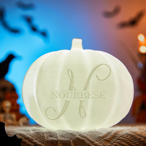 2025 Personalized Halloween LED Pumpkin Light with Name