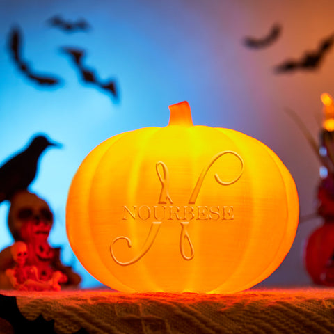 2025 Personalized Halloween LED Pumpkin Light with Name