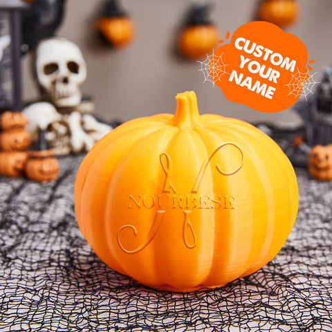 2025 Personalized Halloween LED Pumpkin Light with Name