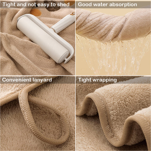 Personalized Bath Wrap for Her Cute Soft Towel with Name Embroidery