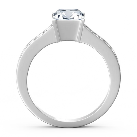 Personalized Birthstone Silver Ring