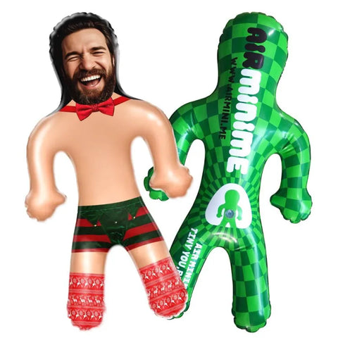 Funny Custom Face Christmas Blow Up Dolls