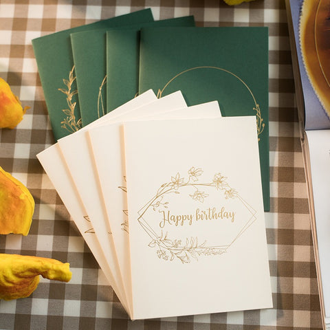 Timeless Wishes – Elegant Birthday Card with Minimalist Design
