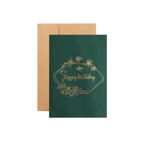 Timeless Wishes – Elegant Birthday Card with Minimalist Design
