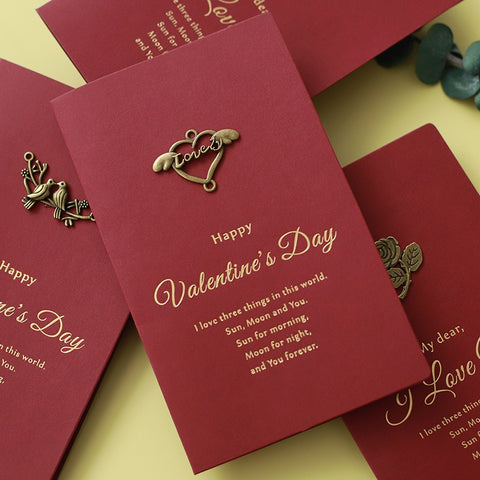 Vintage-Inspired Valentine's Day Card