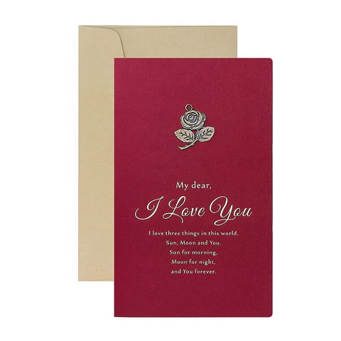Vintage-Inspired Valentine's Day Card
