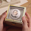 Two-Sided Musical Cake Candle Box Customize with Photo and Message