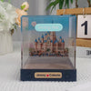 Custom 3D Mini Figure from Photo with Personalized Background & Acrylic Display Box