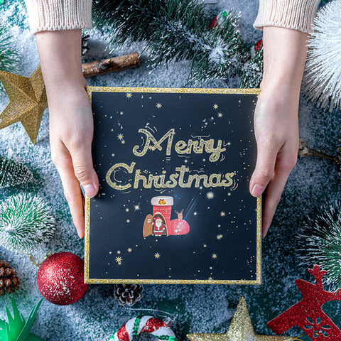 Snowy Christmas Gift Box – Festive Holiday Packaging